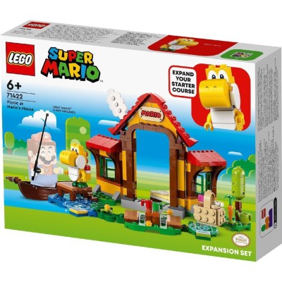 LEGO SUPER MARIO SET DE EXTINDERE PICNIC LA CASA LUI MARIO 71422 foto