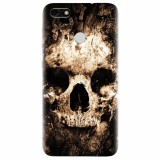 Husa silicon pentru Huawei Y6 Pro 2017, Zombie Skull