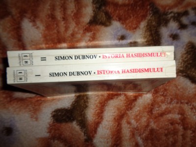 Istoria hasidismului - Simon Dubnov / editura Hasefer , colectia Judaica foto
