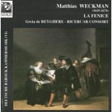 CD Matthias Weckmann, La Fenice , Greta de Reyghere.. (VG++)