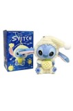 Cumpara ieftin Figurina LaBubu Stitch de plus, moale si pufos, galben, 20cm