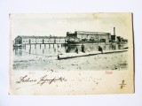 Rara! Carte postala clasica circa 1899 Galati:Docuri,circulata 1901,cel mai mic pret