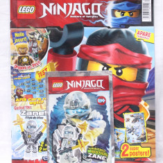 Revista LEGO Ninjago Master Of Spinjitzu Nr. 4 cu figurina - sigilata