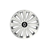 Cumpara ieftin Set 4 Capace Roti pentru Renault Nou, model Trend Gray, R15, RENAULT