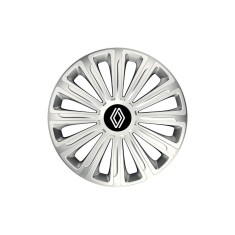 Set 4 Capace Roti pentru Renault Nou, model Trend Gray, R14, RENAULT