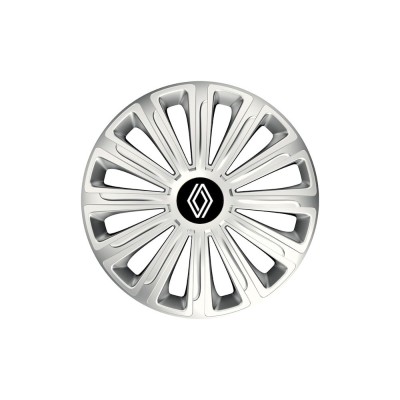 Set 4 Capace Roti pentru Renault Nou, model Trend Gray, R15, RENAULT foto