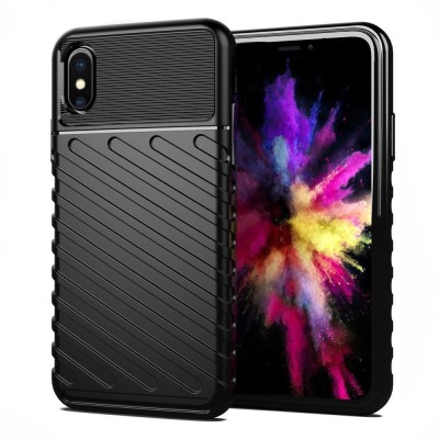 Husa APPLE iPhone X - Thunder Armor (Negru) foto