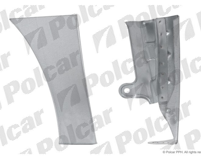 Segment aripa fata VW GOLF V (1K), 10.2003-05.2009, partea stanga, KLOKKERHOLM, model Hatchback,