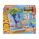Hot wheels stunt tracks pista pentru cascadorii campionul lansarii puternice cu masinuta inclusa
