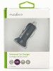 Incarcator auto Nedis 2 x 2.4 A USB BLACK x 10 buc