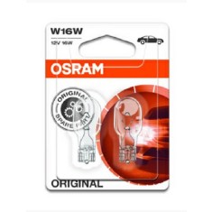 SET 2 BECURI 12V T15 W16W ORIGINAL BLISTER OSRAM