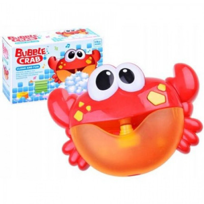Jucarie de baie muzicala cu baloane de sapun - Crab foto
