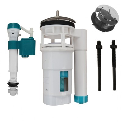 Mecanism pentru rezervor vas WC cu buton, ELEFANT EDD117 Innovative ReliableTools foto