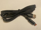Cablu incarcator USB-Lightning (mufa iphone) 2m lungime