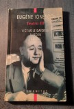 Victimele datoriei Amedeu Tabloul Teatru 3 Eugene Ionesco, Humanitas