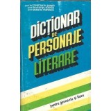 Dictionar de personaje literare - Constanta Barboi