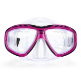 Ochelari de &icirc;not cu sticlă tratată termic, Negru/Fucsia, pentru adulți și copii 12+ ani, CMCLASS