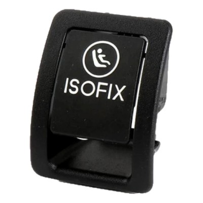 Buton husa scaun, Mercedes-Benz, Pentru MERCEDES Clasa C W205 ISOFIX, Negru foto