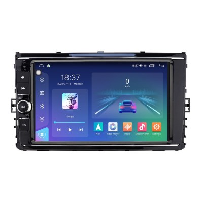 Navigatie dedicata cu Android VW T-Roc dupa 2017, 8GB RAM, Radio GPS Dual Zone, foto