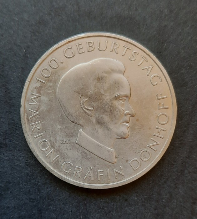 10 Euro &quot;Marion D&ouml;nhoff&quot;, litera J, 2009, Germania - G 3403