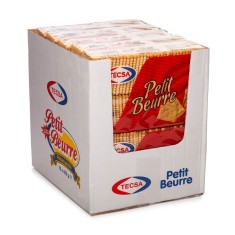 Set 10 Pachete de Biscuiti Petit Beurre Tecsa, 450 g foto