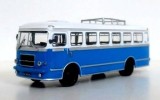 Macheta autobuz San H-100A bus, blue/white 1/72