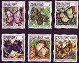 ZIMBABWE 2007 FAUNA INSECTE FLUTURI