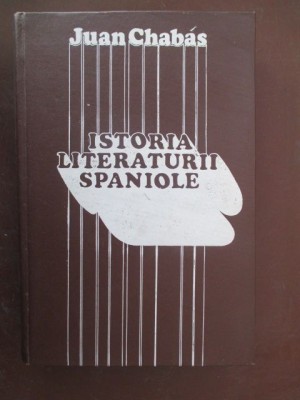 Istoria literaturii spaniole-:Juna Chabas foto