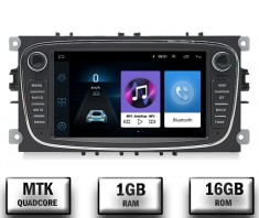 [LICHIDARE STOC] Navigatie Ford Focus, Mondeo, S-Max, Android 10, P-Quadcore 1GB RAM + 16 ROM, 7 Inch - AD-BGPFRDO7MTK