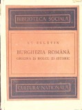 BURGHEZIA ROMANA. ORIGINA SI ROLUL EI ISTORIC-ST. ZELETIN-353815