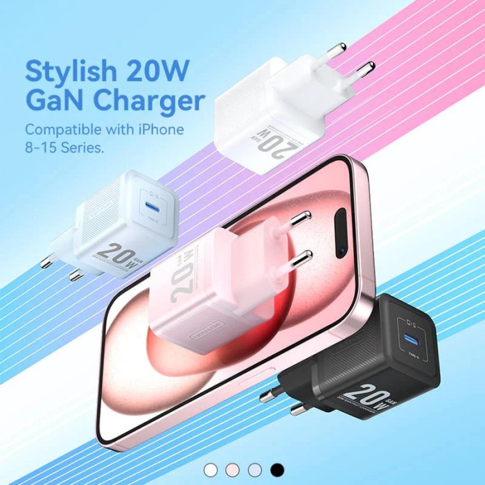 INCARCATOR retea Vention 20W, 1 x USB Type-C, 5V/3A, QC 3.0, alb, &amp;quot;FEPW0-EU&amp;quot; (timbru verde 0.18 lei) - 6922794782099