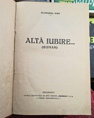 Alta iubire ... - Clucerul Dinu foto