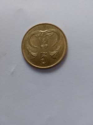 5 cents 1998 cipru foto