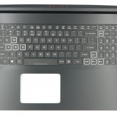 Carcasa superioara cu tastatura palmrest Laptop, Acer, Nitro 5 AN517-54, 6B.QCUN2.001, cu iluminare RGB, layout US