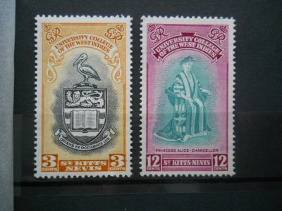 ST KITTS NEVIS SERIE MH foto