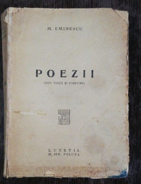 POEZII (DIN VIATA SI POSTUME) -MIHAI EMINESCU