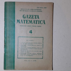 Gazeta matematica Nr.4 / 1986