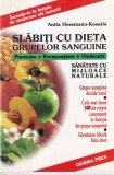 Slabeste cu Dieta Grupelor Sanguine - Anita Hessmann Kosaris, Ghid Practic, Alimentatie Personalizata, Retete, Sanatate, 111 pagini