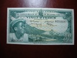 CONGO BELGIAN 20 FRANCI 1957