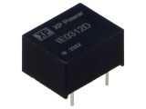 Convertor: DC/DC 1W Uintr: 3,3V Uieş: 12VDC Iieş: 84mA DIP8 THT