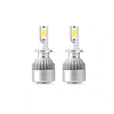 Set 2 becuri Auto Tehnologie LED, H7, 36 W, 3800LM, 6500 K foto