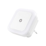 Lampa Veghe LED Envisage 1W, Senzor Lumina, Priza, Noptiera, Patut, Copii, Bebelusi, Fete Baieti, Alb