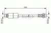 Conducta / cablu frana FORD FUSION (JU) (2002 - 2012) BOSCH 1 987 476 058