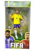 Figurina fotbalist 16 cm echipament Brazilia Neymar Junior