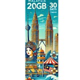 eSIM Malaysia 20GB 30Days Standard