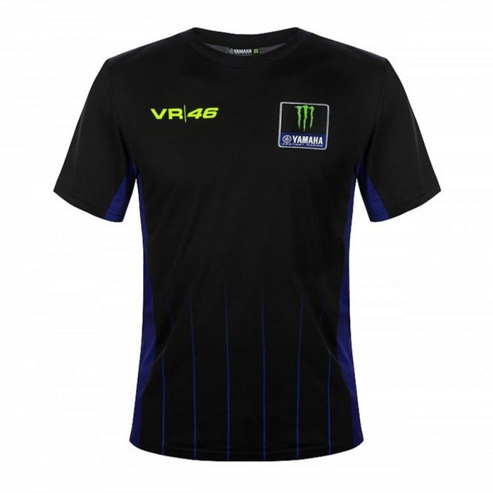 Valentino Rossi tricou de bărbați VR46 - Yamaha black 2019 - XXXL