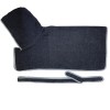 Halat baie caini Homelevel, M, Albastru, Bumbac, Absorbant, Moale, Cu gluga si curea