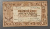 Bancnota Olanda 1 gulden 1938 cu acoperire in argint, stare VF