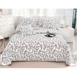 Cumpara ieftin Set Cuvertura de Pat din Bumbac cu In, 5 Piese - PIT381