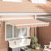 VidaXL Cortina Retractabilă Dungă Multicolor 250x200 cm țesătură 3329410